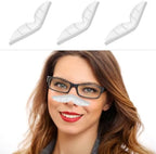 20 Pcs Anti Fog Nose Bridge Pads, Self-Adhesive Silicone Strips to Prevent Glasses Fogging Up While Wearing Masks, Comfortable & Reusable