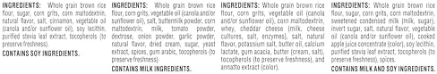 Quaker Rice Crisps, 4 Flavor Sweet and Savory Variety Mix, 15 count