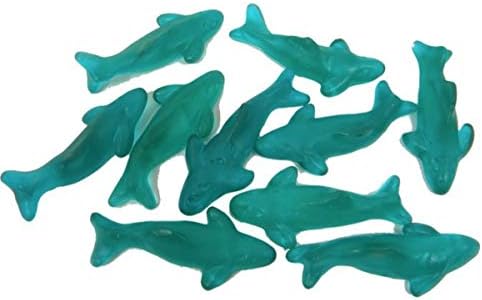 Gustaf's Blue Raspberry Gummi Dolphins (2.2Lb(1kg))