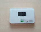 NewlineNY Auto Step On Super Mini Travel Bathroom Scale, 5.25" x 8.5" SBB0638SM: White