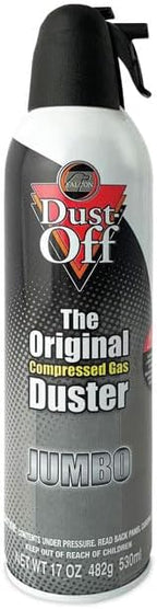Falcon Safety Dust-Off Jumbo Disposable Dusters-Dust-Off Jumbo Disposable Duster, 17 oz, 2-Pack