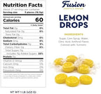 Lemon Drops Hard Candy Old Fashioned 1 Pound Bulk Bag, Individually Wrapped Classic Lemon Candy, Tart Citrus Flavor, Traditional Yellow Hard Sweets