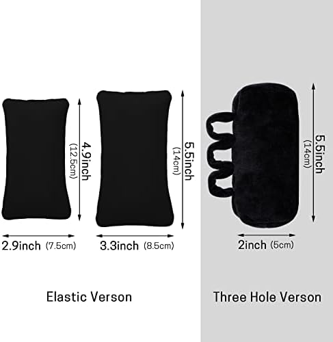 SWISSELITE Hand and Finger Contracture Cushion, Palm Grips with Elastic Band or Separator, Hand Grab Pad for Rehab Patient Palm Protect, Help with Hand Rehabilitation