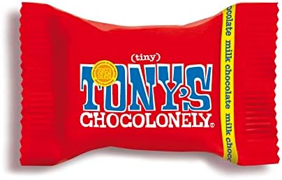 Tony’s Chocolonely | Tiny Tony’s 32% Milk Chocolate Bites | 100 Bites (Milk)