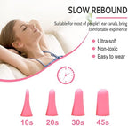 LYSIAN Ultra Soft Foam Ear Plugs for Sleep Noise Reduction -38dB Noise Cancelling Earplugs for Sleeping, Snoring, Shooting, Travel, Women-60 Pairs-Pink Color