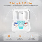 Flaygo Rechargeable Hearing Aids for Seniors with 16-Channel Digital Chips Intelligent Noise Cancellation for Clear Sound Super-Mini Invisible Design Comfort Fit in Ear Canal & 7-Day Ultra Standby,Not Hearing Amplifiers