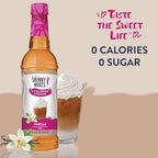 Jordan's Skinny Syrups Sugar Free Coffee Syrup, Vanilla Flavor Drink Mix, Zero Calorie Flavoring for Chai Latte, Protein Shake, Food and More, Gluten Free, Keto Friendly, 25.4 Fl Oz, 1 Pack