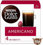 Nescafe Dolce Gusto Coffee Pods, Americano, 16 capsules, Pack of 3