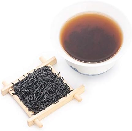 Oriarm Lapsang Souchong Unsmoked Black Tea from Wuyi Mountain- Chinese Loose Leaf Tea Zheng Shan Xiao Zhong without Smoke - 225g Ziplock Resealable Bag