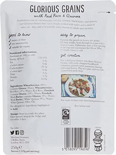 Merchant Gourmet - Grains, Red Rice & Quinoa Mix - 250g