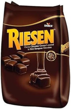Riesen Dark Chocolate Covered Caramel Candies - Individually Wrapped Soft & Chewy Candy Pieces, 45% Cacao, European Dark Chocolate - 30 oz Bulk Bag (Pack of 1)