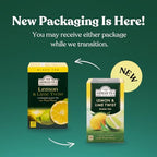 Ahmad Teas - Lemon & Lime Black Tea 1.4oz - 20 Tea Bags
