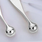 4pcs Metal Eye Cream Massage Stick Tool for Face Cream Applicator,Makeup spatula, eye cream applicator, eye massage tool, eye cream applicator, eye massages tool.