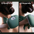 Simulation Hand Neck Massager, Portable Electric Shiatsu Shoulder Massage Device with Heat, 4D Wireless Deep Tissue Relief, Relax Muscles & Relieve Arm&Leg Fatigue After Exercising,massage,mother Gift