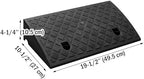 Curb Ramp Portable Lightweight Heavy Duty Plastic Threshold Ramp for Driveway, Loading Dock, Sidewalk, Car, Scooter, Bike, Motorcycle
