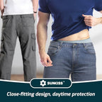 SUNKISS Super Soft Incontinence Underwear for Men, Daytime Disposable Adult Pull Ups, Mens Protective Diapers with Maximum Absorbency, Large, Grey, 30 Count