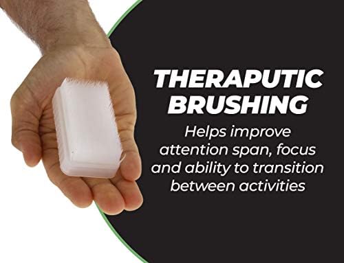 Wilbarger Method Therapy Sensory Brush, 3 Pack – Therapressure Brush for Occupational Therapy for Sensory Brushing – Use as Part of the Wilbarger Brushing Protocol