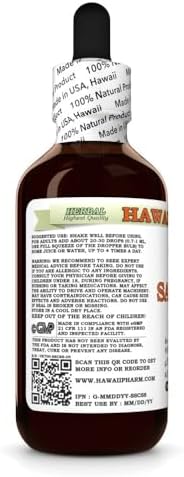 Hawaii Pharm Saffron Alcohol-Free Liquid Extract, Professional Grade, Small Batch Crafted Saffron (Crocus Sativus) Dried Stigmas Glycerite Natural Herbal Supplement, 2 fl.oz