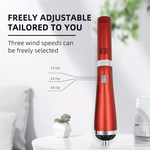 Generic Terahertz (THZ) Wand Therapy Devices Blower Healthy Physiotherapy Plates Electric Heating Therapy Massage Quantum Wellness/Body/Water Enhancement Terahertz Frequency Wand, Red