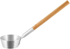 Aluminum/Bamboo Silver Sauna Ladle