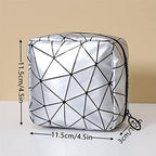 Sanitary Napkin Storage Bag Travel Women Storage Pouch Pad Pouch Bags Makeup Bags Portable Multifunction(pink)
