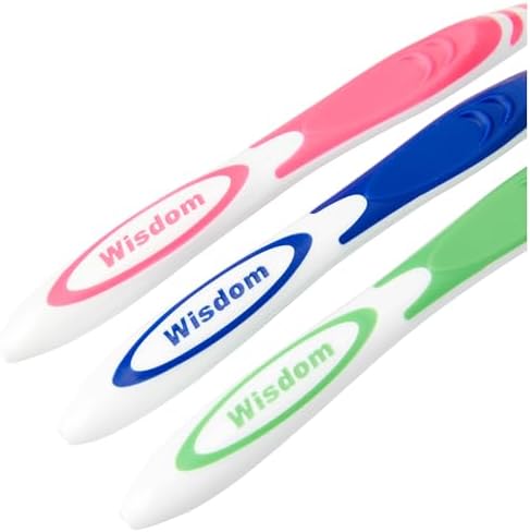 Wisdom Regular Fresh Plus Firm Toothbrushes - Triple Pack
