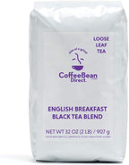 Coffee Bean Direct English Breakfast Loose Leaf Tea, 2 Pound Bag