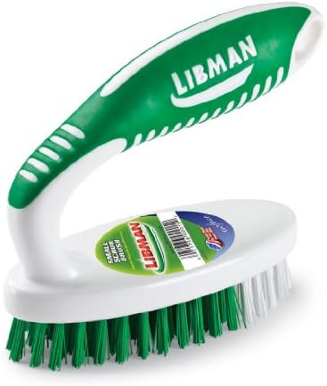 Libman 15 Small Scrub Brush with Ergonomic Handle