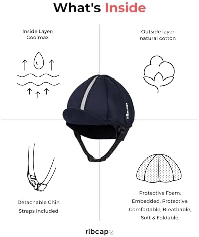 Ribcap Hardy Medical Grade Protective Helmet | Soft Hat for Epilepsy | Protective Helmet for Seizures