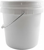 FastRack 2 Gallon Fermentation Bucket with Lid | BPA-Free Food-Grade Plastic | HDPE Brew Bucket with Handle & Grommeted Lid | Ideal for Beer, Wine, Mead, Cider & Food Storage