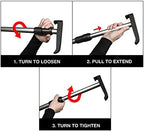 Telescoping Cargo Tool/Multi-Use Cargo Retriever/Extendable Reaching Aid/Reacher/Grabber (Classic Aluminum)