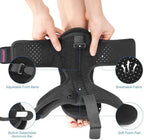 2 Pack Plantar Fasciitis Night Splint Drop Foot Orthotic Brace, Adjustable Plantar Fasciitis Brace, Improved Dorsal Night Splint for Effective Relief from Plantar Fasciitis
