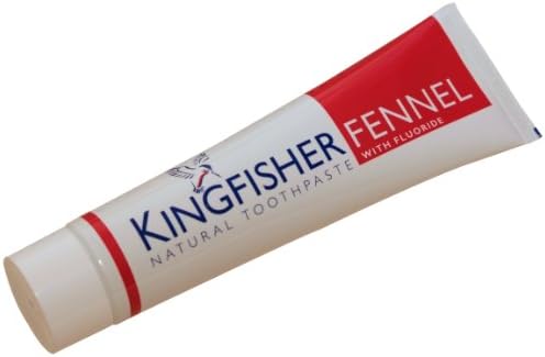 Kingfisher 100 ml Fennel with Fluoride Toothpaste - 3-Pack