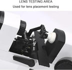 Manual Optical Lensmeter, Portable Focimeter Optometry Machine with External Reading, Measuring Range 0 to ±25D, External Reading 0.125D, Accurate Measurement for Optical Shops, Optician Centers