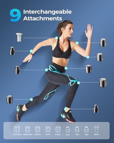 Shockwave Therapy Machine for Joint/Muscle Pain Relief Back Waist Leg and Golf Elbow Relief Pain,ED Softwave Non-Invasive Extracorporeal ESWT Shock Wave Therapy Device,Ideal for Home & Clinical A004