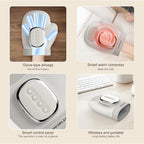 Hand Massager for Arthritis and Carpal Tunnel, Heat and Compression Electric Hand Massager for Wrist, Finger Massage, Valentine's Day Gifts for Women Men