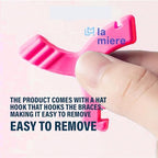 LA MIERE Aligner 5Pieces Food Grade Silicone Y Shaped Orthodontics Chewies, Mix