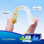 Cleaning Crystals for Clear Dentures and Retainers, (60 Packets)