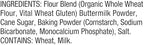 Bob's Red Mill Organic Buttermilk Pancake & Waffle Mix, 24 oz (Pack of 1) - Organic, Kosher, Packaging May Vary