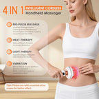 4-in-1 Body Sculpting Machine - Lymphatic Drainage Massager - Anit Cellulite Massage Tool Help Reduce Stretch Marks & Cellulite & Fat, Pain Relife Devices for Body (Belly, Legs, Arms, Butt, Low Back)