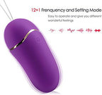 12Frequency Quiet Waterproof Silicone Love Egg for Women and Couple