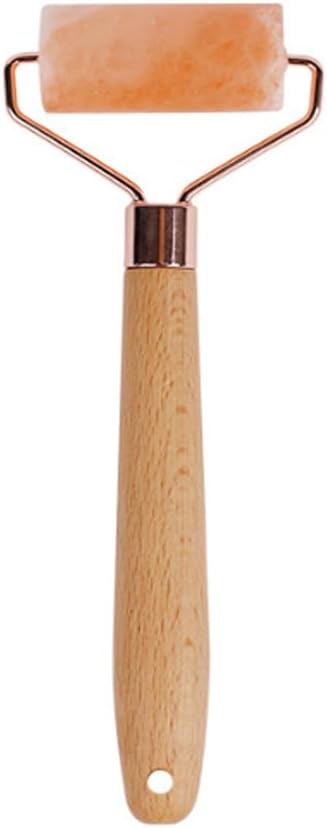 Himalayan Salt Facial Massage Roller Hot & Cold Massage Stones Set Heated Warmer Stone for Spa