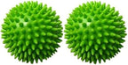 Therapist's Choice® Pack of 2 Soft Spiky Massage Balls, Stress Reflexology, Porcupine Sensory Ball Set