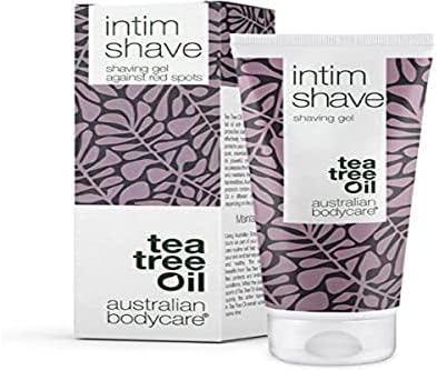 Australian Bodycare intim Shave 100ml - Intimate Shaving Gel with Tea Tree Oil for Ingrown Hairs, Irritation & Razor Bumps, for Bikini line Shaving and Shaving The Intimate Area, pH Balanced (100 ml)