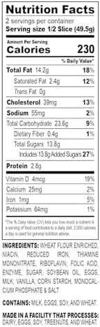 Nadel - NATURALLY DELICIOUS POUND CAKE SLICES (8 Pack) Sweet Breads & Cakes, Back to School lunch snack, breakfast bar