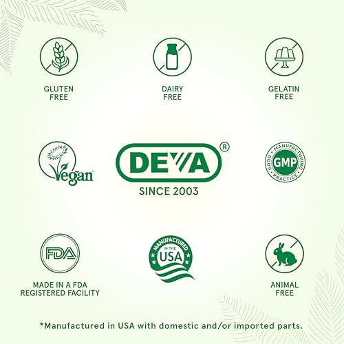 Devan Vegan Coconut Oil Capsules 2-Pack – Organic, Virgin, Cold-Pressed, Unrefined Coconut Oil, 90 Count Ea