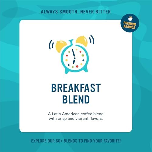 Cameron's Coffee Roasted Whole Bean Coffee, Breakfast Blend, 4 Pound