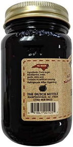 Amish Homestyle Blackberry Jam Seedless 2-19 Oz. Jars All Natural Non-GMO No Preservatives