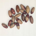 Narmada Shiva Lingam Stone 1.3 Inch Set of 11 – Natural Narmadeshwar Banalinga from Narmada River, Sacred Shivling for Pooja, Meditation, Reiki Healing & Spiritual Energy