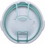 Large Washboard Basin for Hand Washing Clothes,Collapsible Basin for Hand Washing Clothes,Portable Laundry Basin,Wash tub Laundry with Scrubber (Light Green)